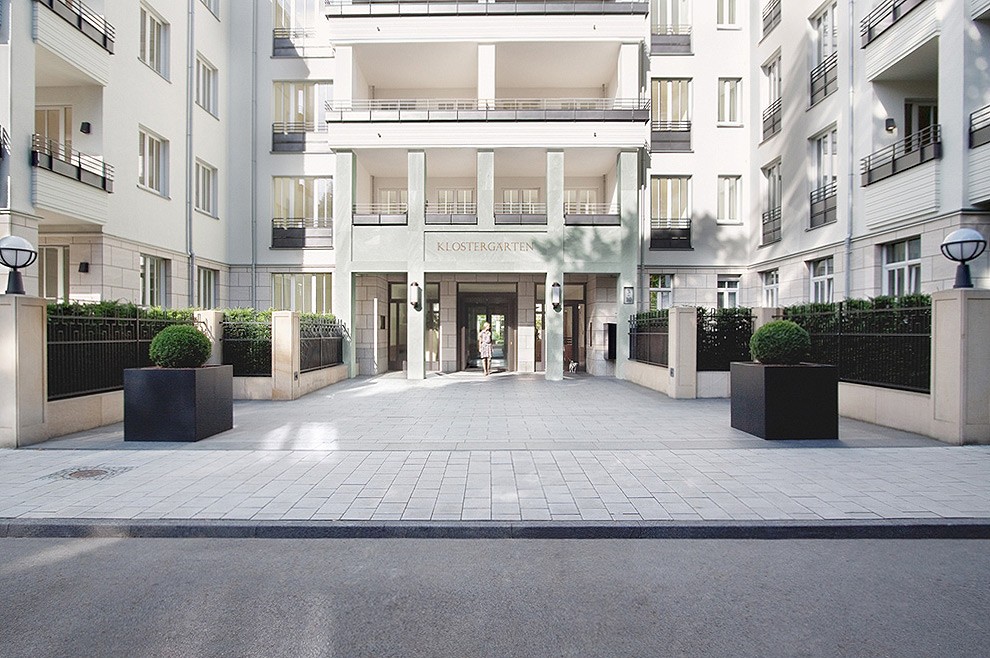 Repräsentativer Eingang der Klostergärten Münster