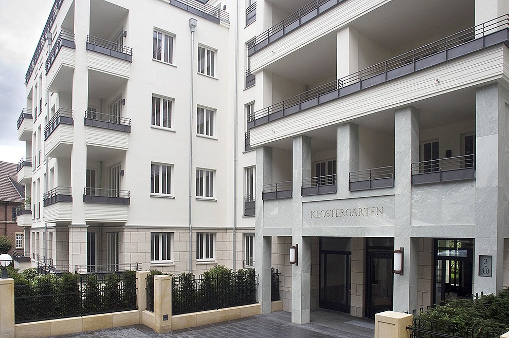 Repräsentativer Eingang der Klostergärten Münster