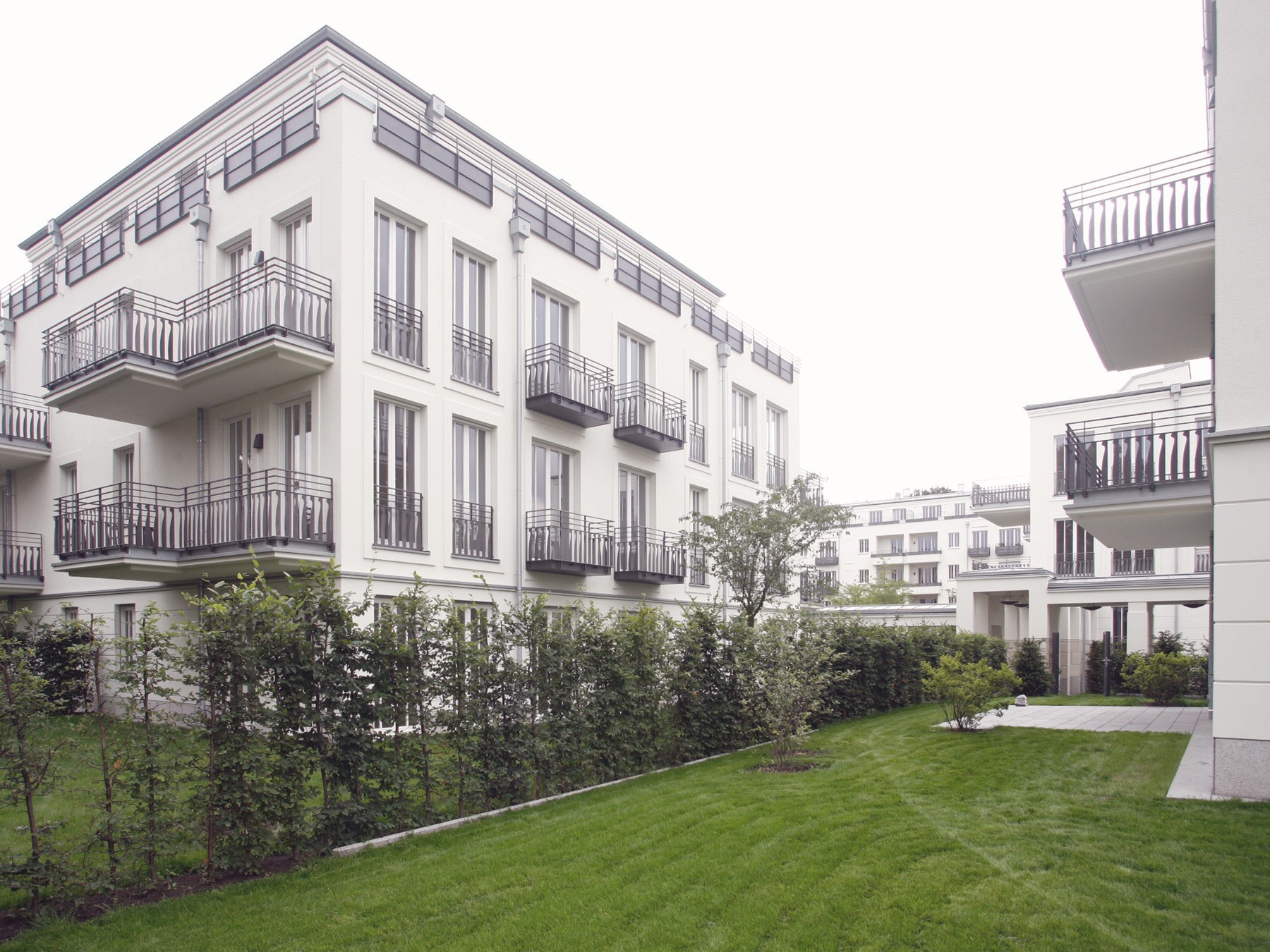 Privater Garten in den Klostergärten Münster