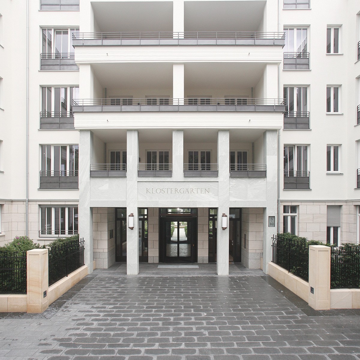 Repräsentativer Eingang der Klostergärten Münster